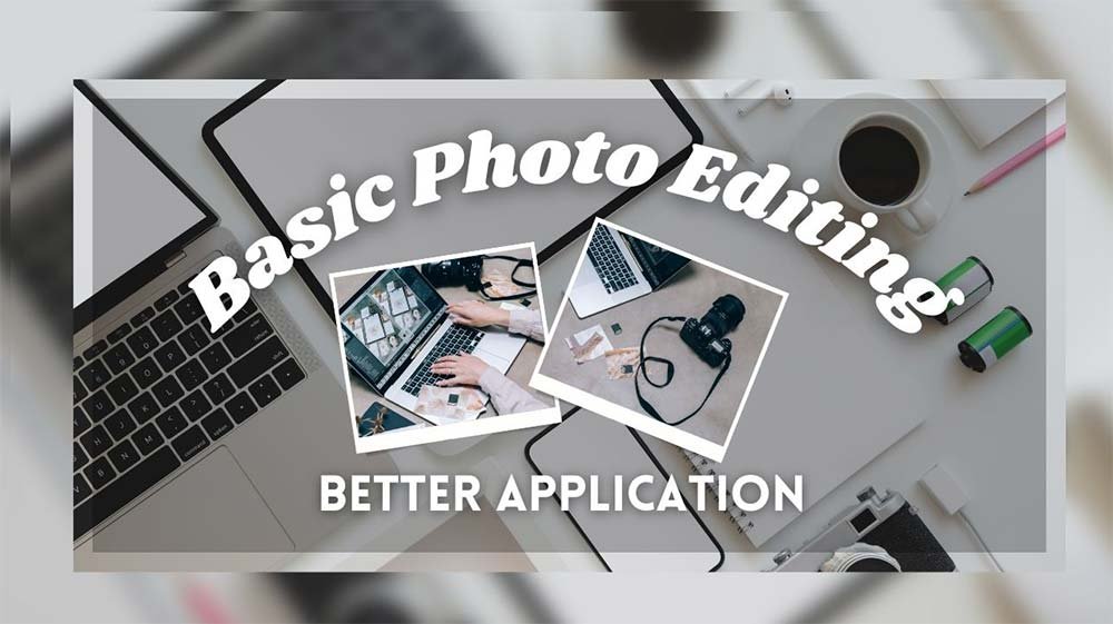 basic photo editing application
