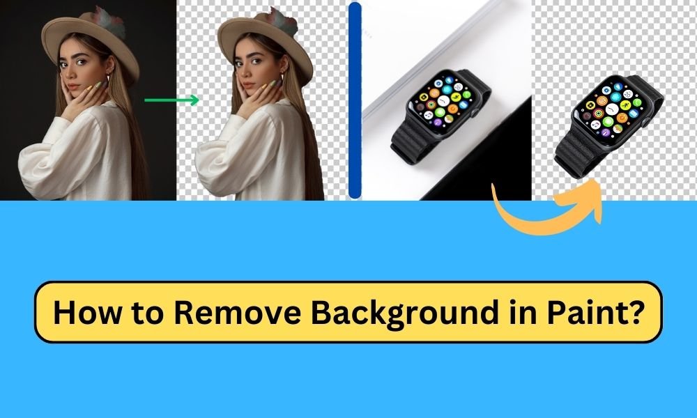 how to remove background in Paint