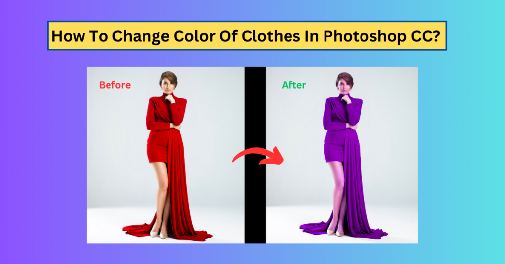 featured image- how to change color of clothes in Photoshop