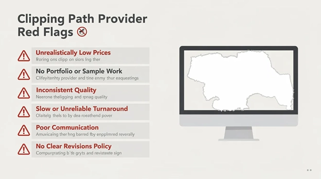 Warning signs about poor clipping path providers