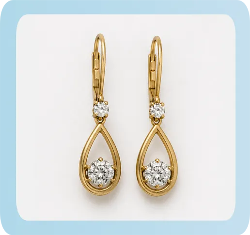 Earring image editing